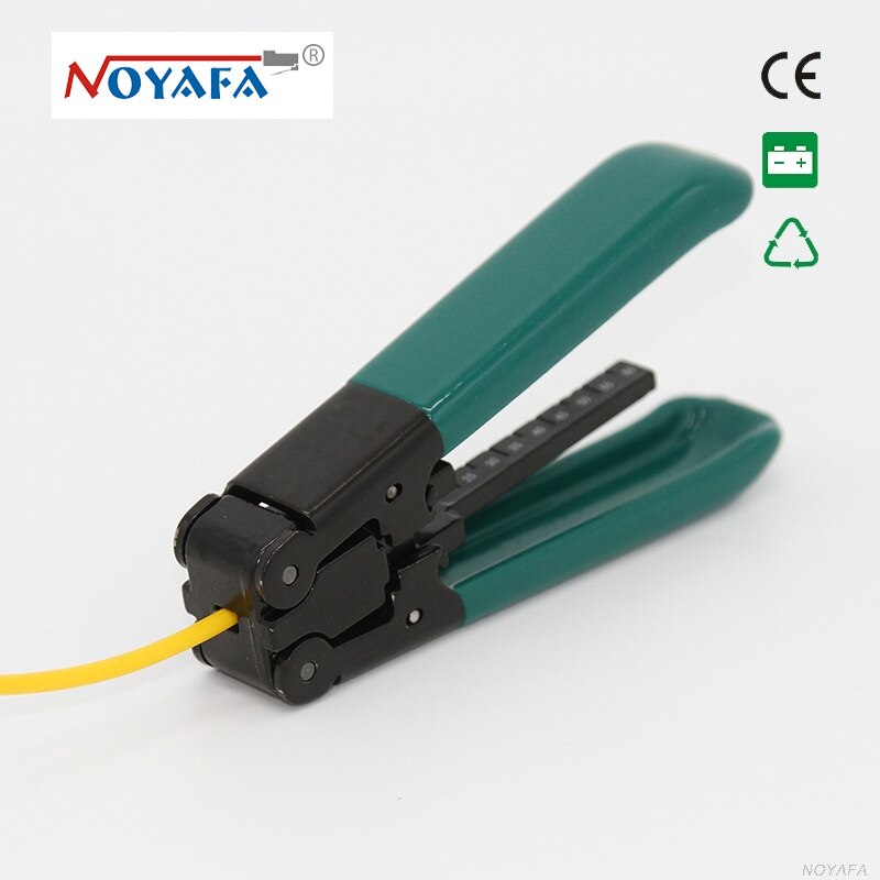 Noyafa Wire Stripping Plier FTTH Splice fiber optic tool kits Fibre stripping +Fiber Optic Stripper Peel off Coating