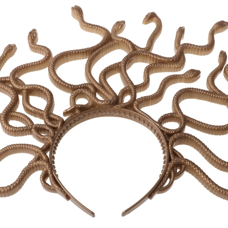 Halloween Vintage Medusa Snake Kostuum Hoofdband Cosplay Dress-Up Hoofddeksel Carnaval Maskerade Feestartikelen