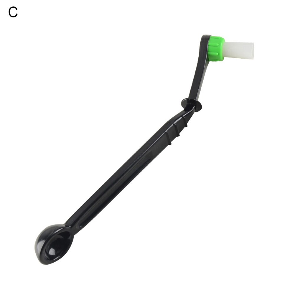 Anti-brandwonden Nylon Borstel Lepel Tool Set voor Espressomachine Groep Hoofd: C
