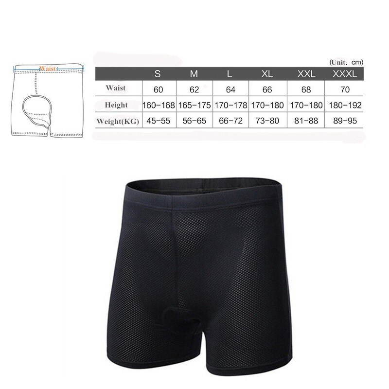 Stretchy Unisex Radfahren Shorts 3D Padded Gel Atmungsaktive Bermuda Ciclismo Engen Fitness Sport Unterwäsche Fahrrad Bike Shorts