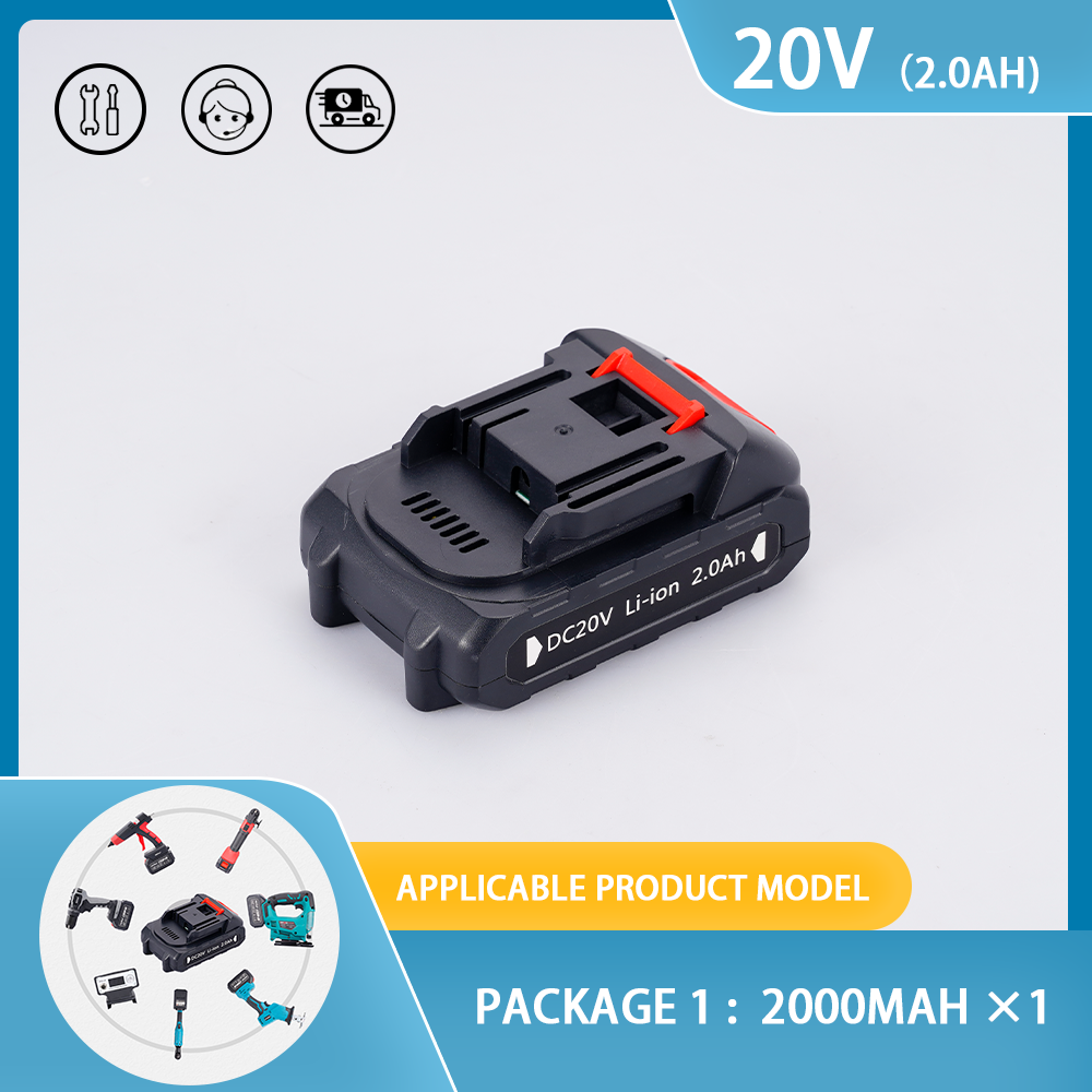 Rechargeable Lithium Battery Series 20V Charger For Cordless Drill/Saw/Screwdriver/Wrench/Angle Grinder Brushless Power Tool: Gold / us