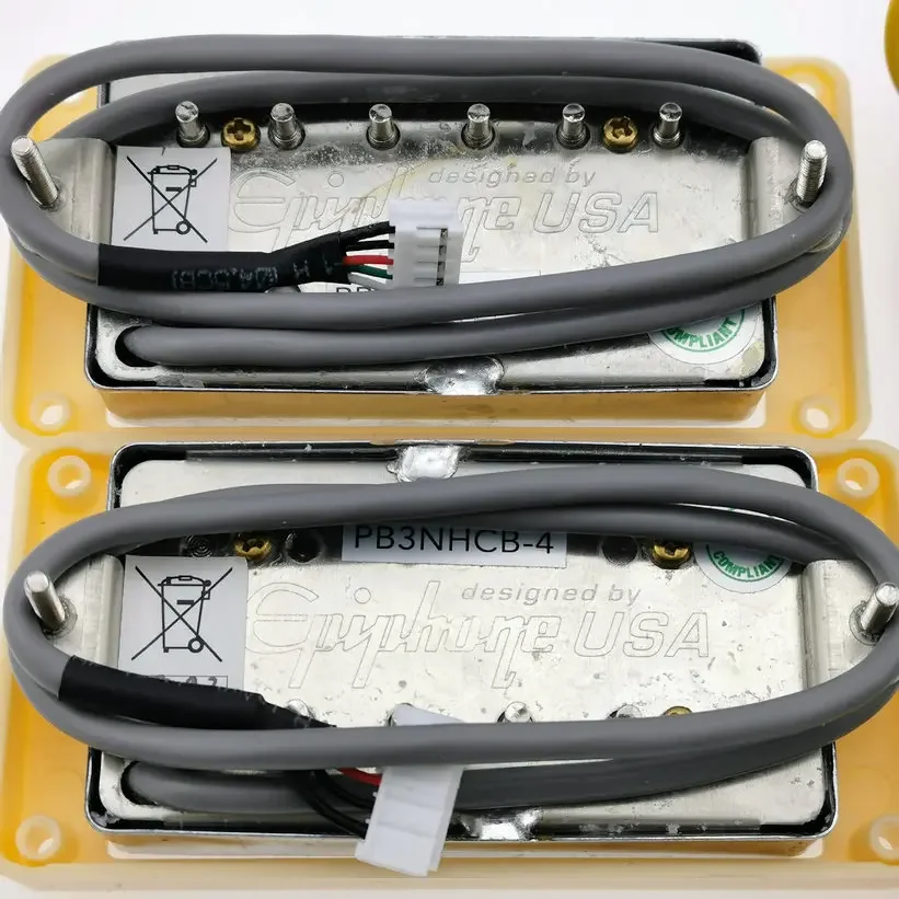 Humbucker Alnico Classic 57 y PRO Bucker pastillas de guitarra arnés de cableado push pull