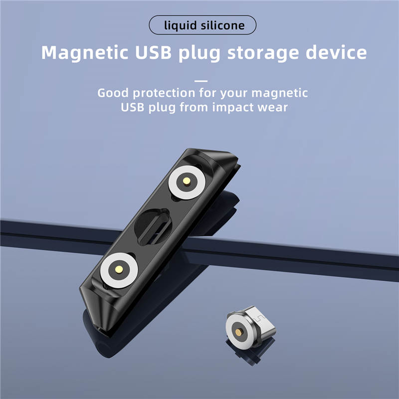 1/3/5PCS Magnetische Ladung Typ C Micro USB Für Magnetische Stecker Lagerung Gerät Lade Adapter Stecker magnet Ladegerät Stecker Lagerung Box