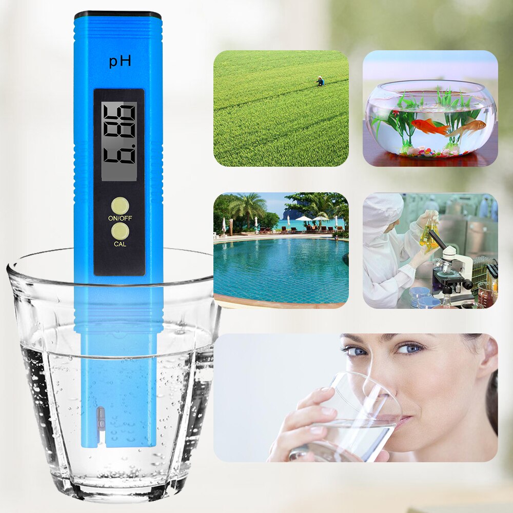 PH Meter ATC 0.01 Tester Water Wine Drink Food Analyzer Pen Monitor Automatic Calibration for Aquarium Pool 40% off