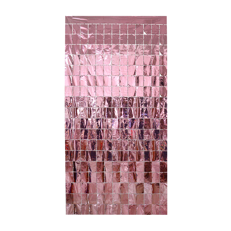2m*1m Party Backdrop Curtain Metallic Foil Glitter Wall Backdrop Birthday Wedding Party Wall Decoration Photo Zone Backdrop: B05