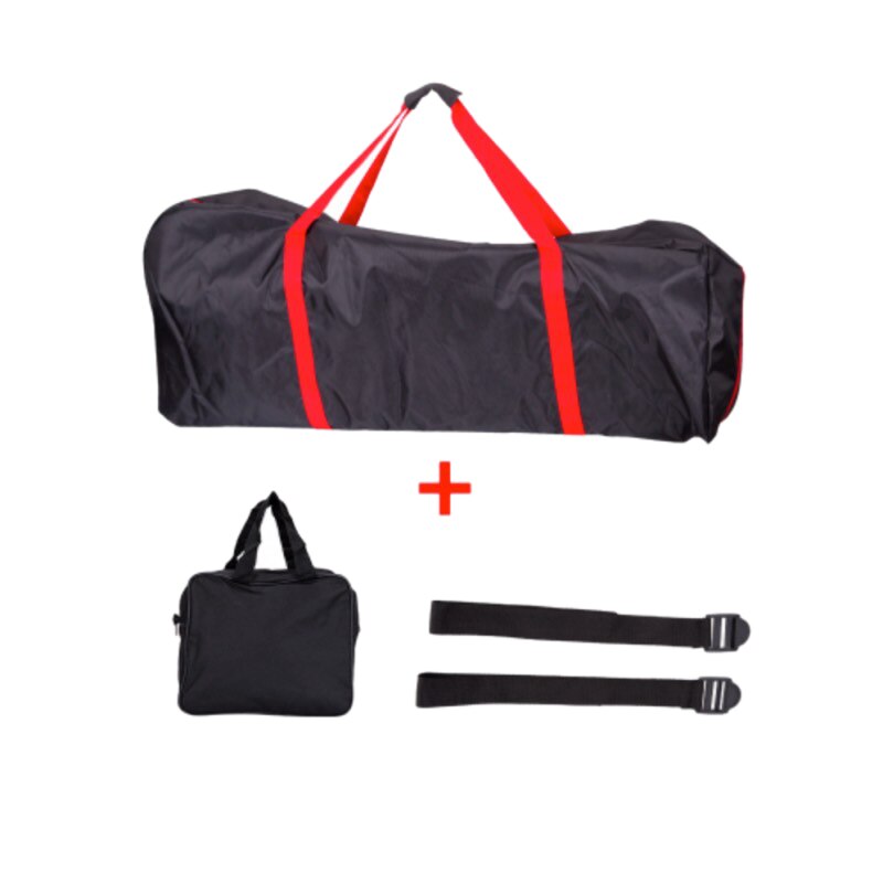 Bærepose til xiaomi mijia  m365 elektrisk scooter rygsæk taske opbevaringstaske og bundt spark scooter tilbehør sort+rød: Default Title