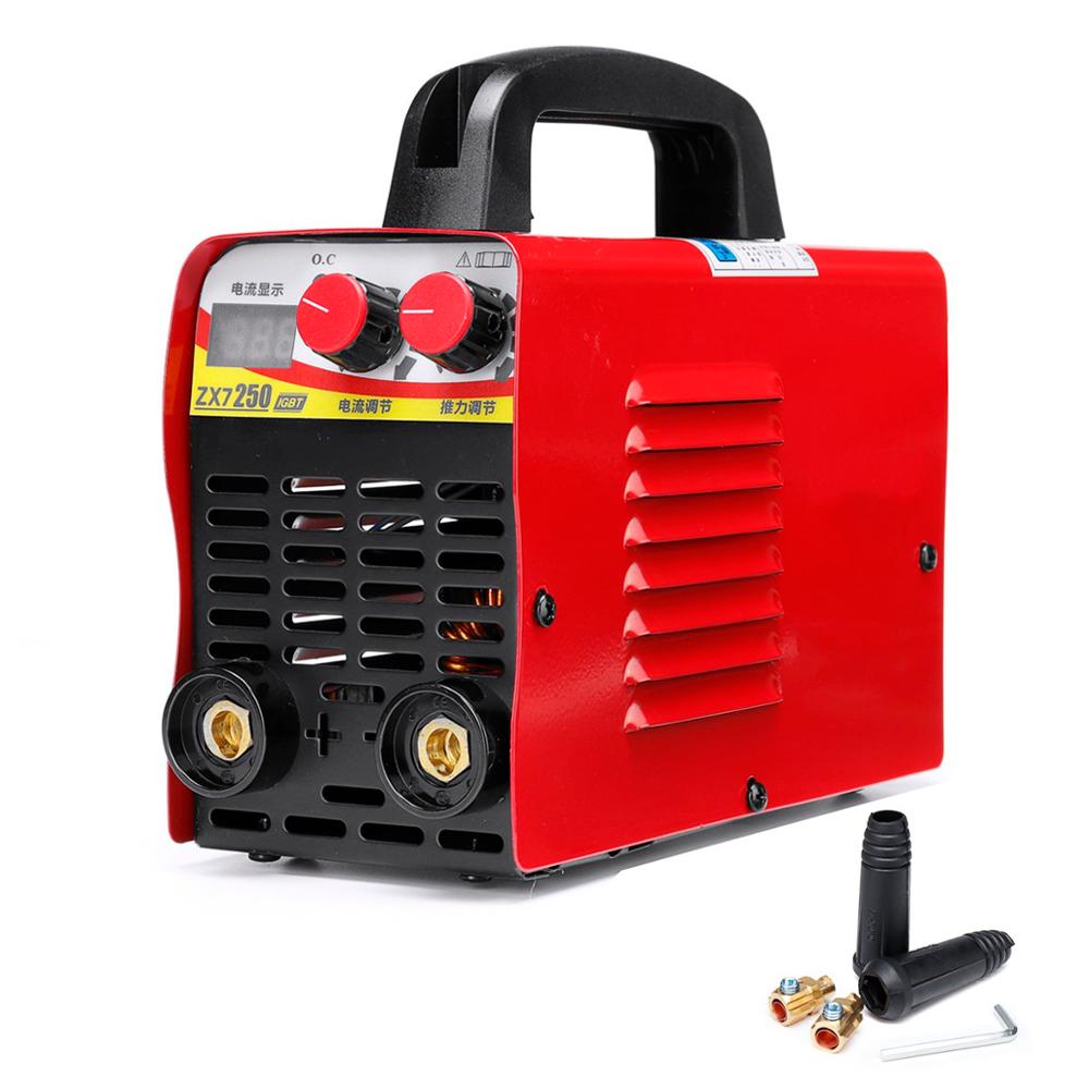 220V Welding Machine 6KW/9.5KW ZX7-250 10-250A Arc Force Electric Mini/Pro LCD Digital Display MMA IGBT Inverter Welders Newest