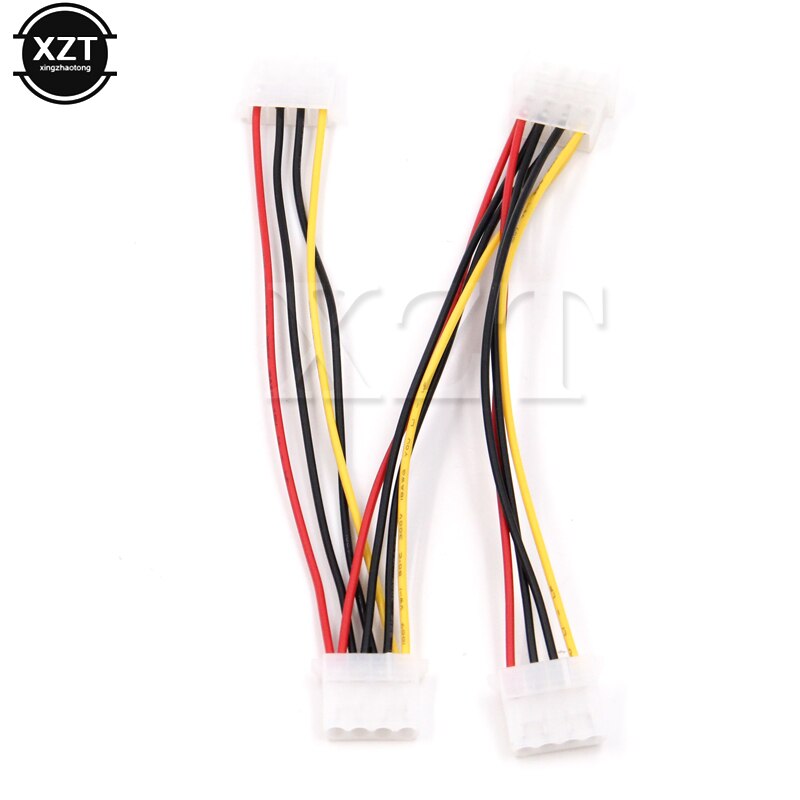 1PCS Power Supply Cable 4 Pin to 3 port 4Pin Molex IDE Male to Female IDE ATA Hard Disk Adapter newest