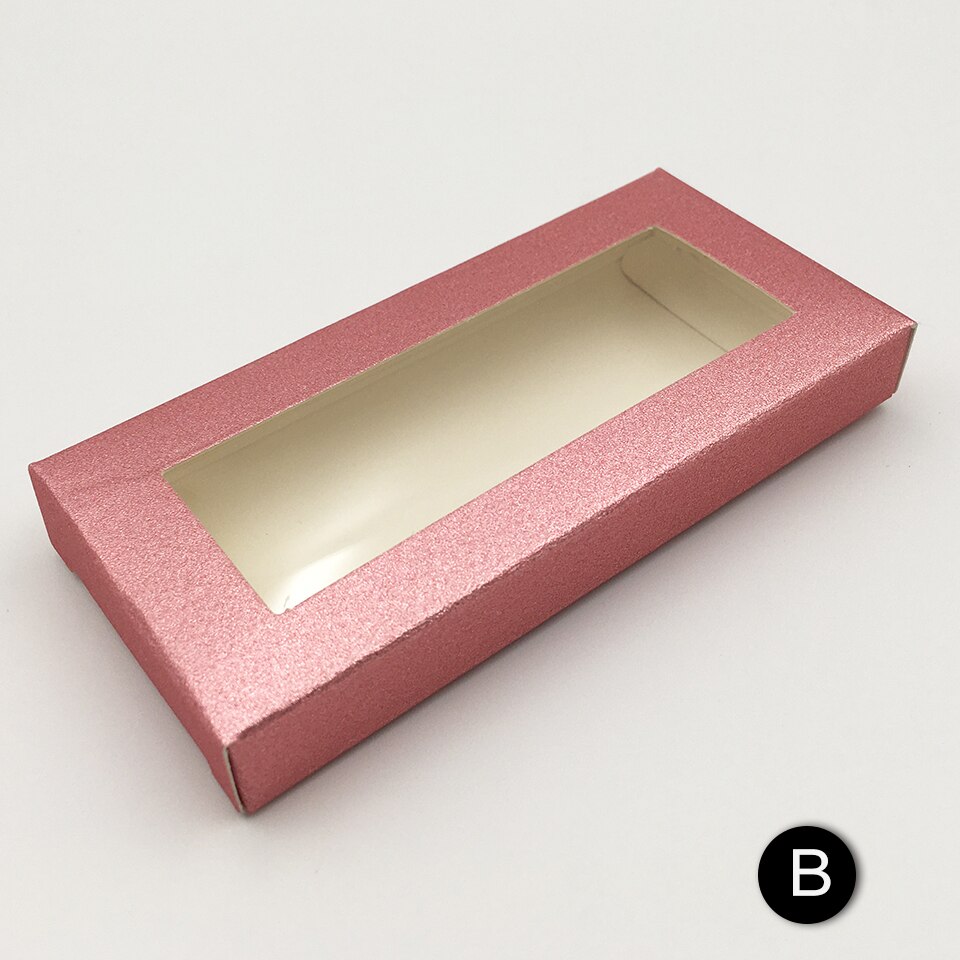 10pcs/lot Lash Packaging Holographic Lash Boxes Packaging Bulk Soft Paper Eyelash Packaging Box Empty Lashes Box: 10 pcs box with tray / B
