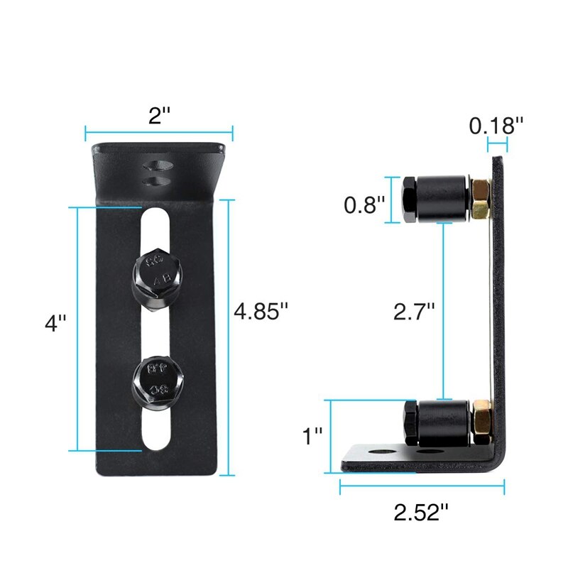 FUNN-Schuur Deur Vloer Gids Roller-Verstelbare Muurbevestiging Hardware Kit voor Schuifdeuren-Bottom Blijven Kanaal wiel Rollen Griep