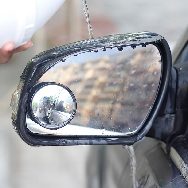 2Pcs PVC Car Rear View Mirror Sticker Rain Eyebrow Auto Side Mirror Rain Board Shield Sunshade Snow Guard Protector Cover