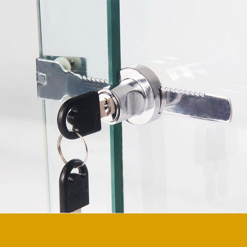 Kast Glazen Schuifdeur Lock Key Display Teller Lock Sliding Glazen Kast Lock Slotenmaker Levert Window Lock Mobiele