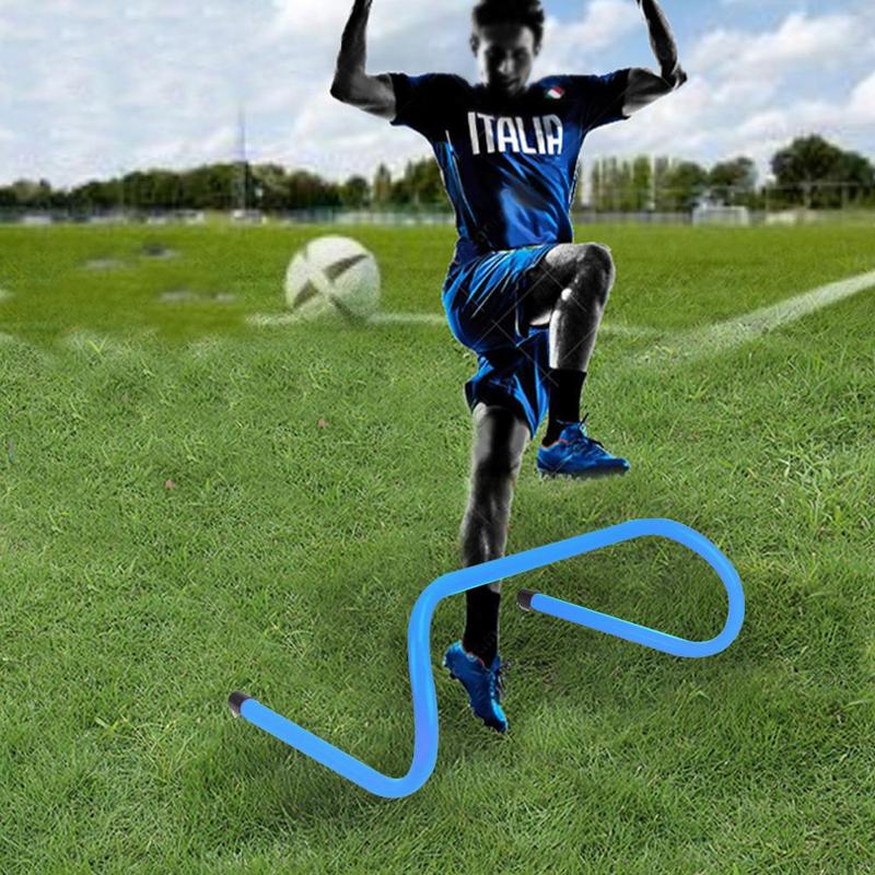 Neue Hürde Faltbare Abnehmbare FußBall Hürden Ausbildung Ausbildung agil Sport FußBall springen Höer Bar Barriere Ausrügestochen Hur J7O0
