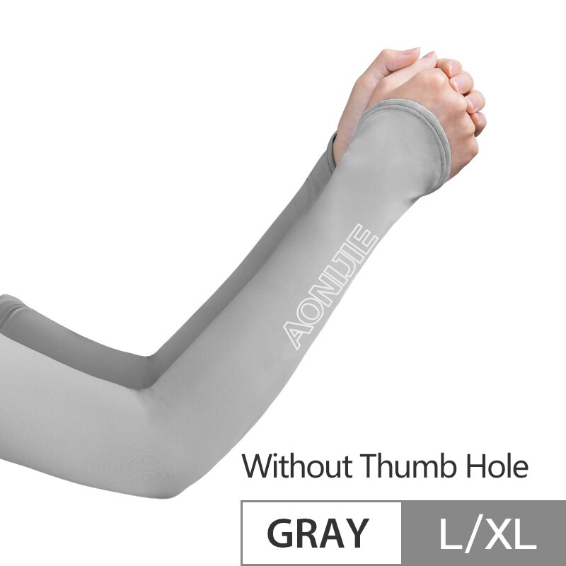 AONIJIE E4117 One Pair UV Sun Protection Cooling Arm Sleeve Cover Arm Cooler Warmer Trail Marathon Running Golf Cycling Driving
