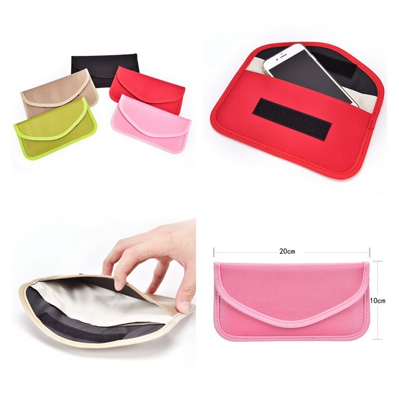 Anti Radiation Cell Phone RF Signal Shielding Blocker Bag Case Pouch Signal Shielding Blocker Bag