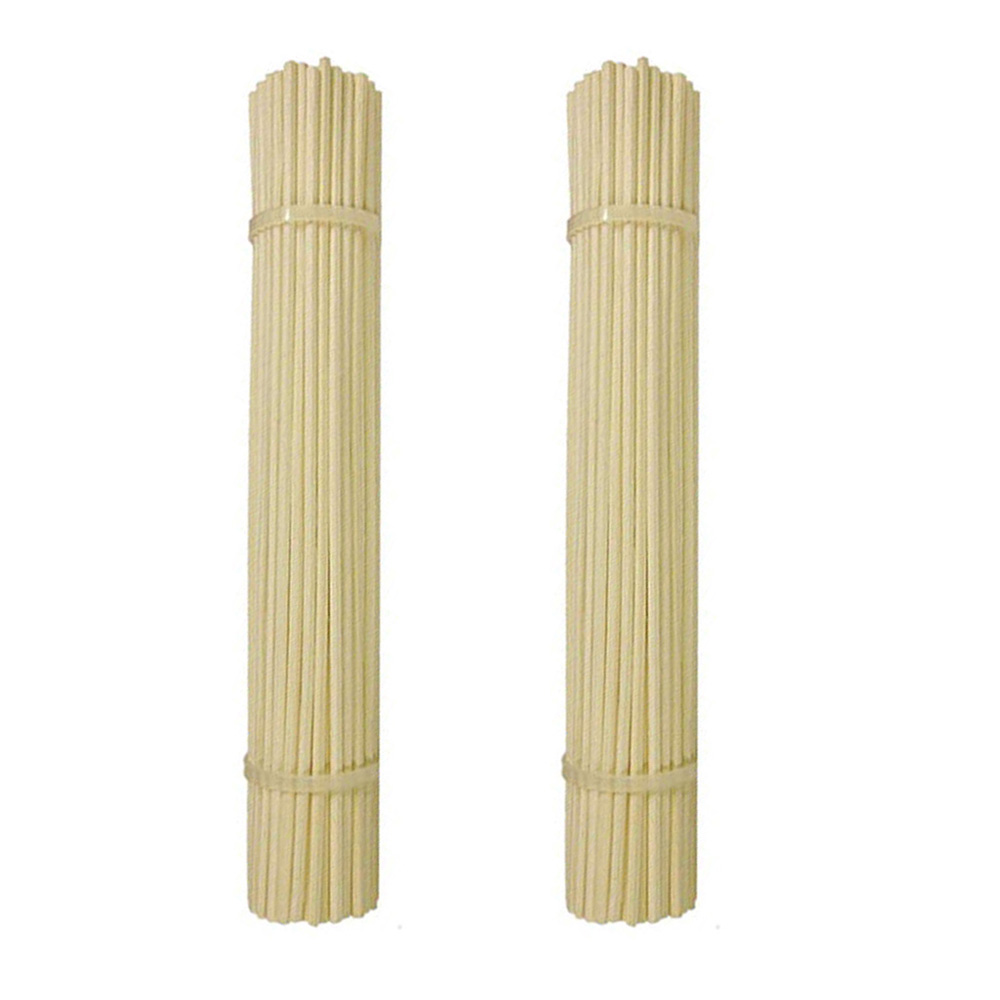 Woondecoratie Spa 100 stks/partij Natuurlijke Riet Geur Aroma Olie Diffuser Rotan Stokken Parfum Vluchtige Stoffen Vullingen Sticks