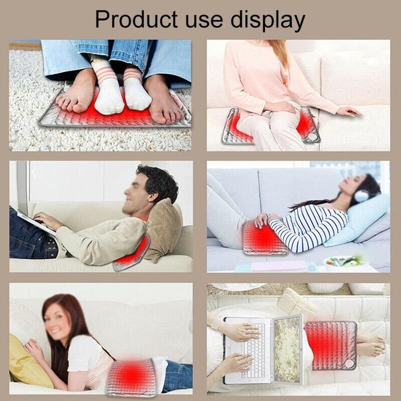 Physiotherapy Heating Pad For Electric Blanket Fast Heat Dry Muscle Damp Body Pain Temperature Therapy Tool Relax Relief Di L7E5