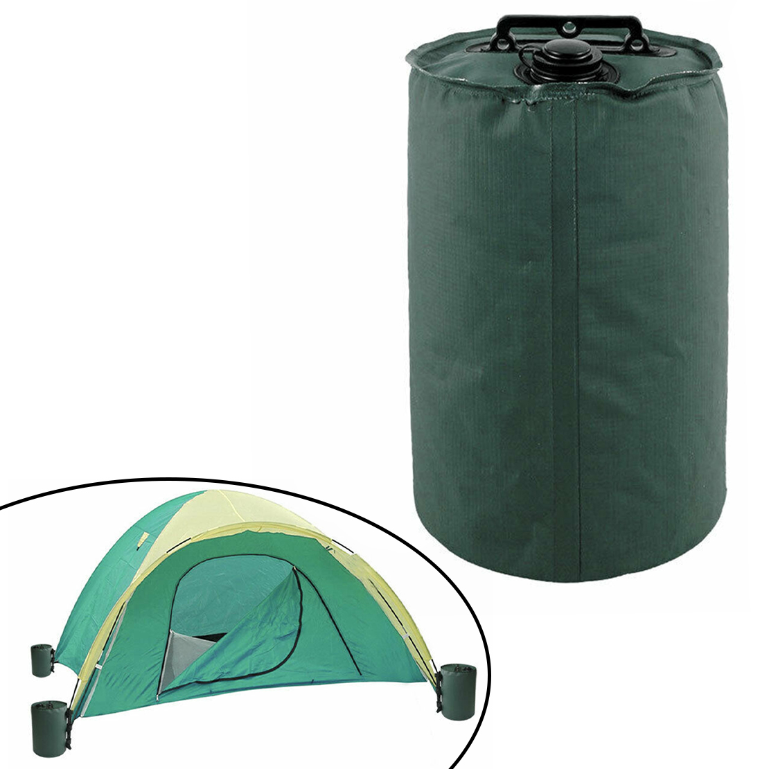 GreenTent Leg Foot Weight Water Sand Bag Large Capacity for Outdoor Garden Gazebo Canopy Tripod Marquee Camping Pop-up Awning