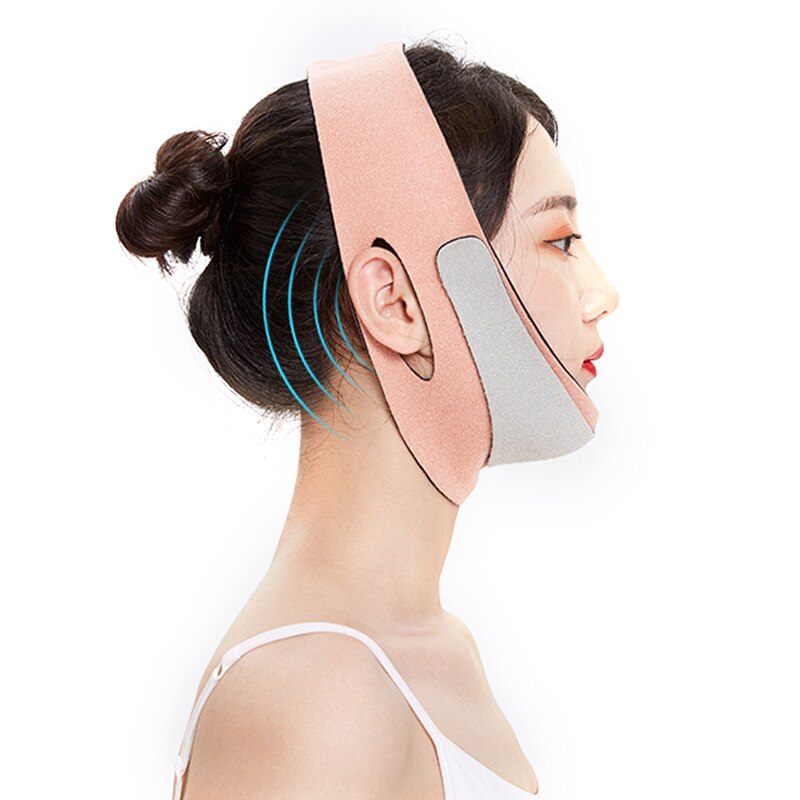 1pc V bilden Gesicht Verband Reduzieren Doppel Kinn Schlank Aufzug hoch Anti Falten Maske Gurt Band Abnehmen Dünne Gesichts gürtel Schönheit Werkzeug