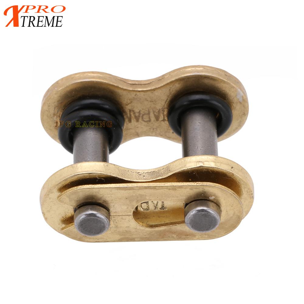 428 520 525 530 HV schwere Kette Verbindungsstecker Master Joint Link mit O-Ring Kettenschloss Motorrad Kette Schnalle Ring Link