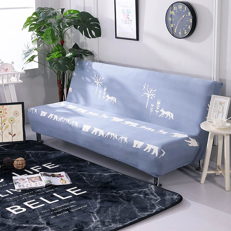 155-190cm universal sovesofa betræk stretch sofa betræk sofa funiture sofa betræk uden armlæn foldebetræk til sovesofa: K454