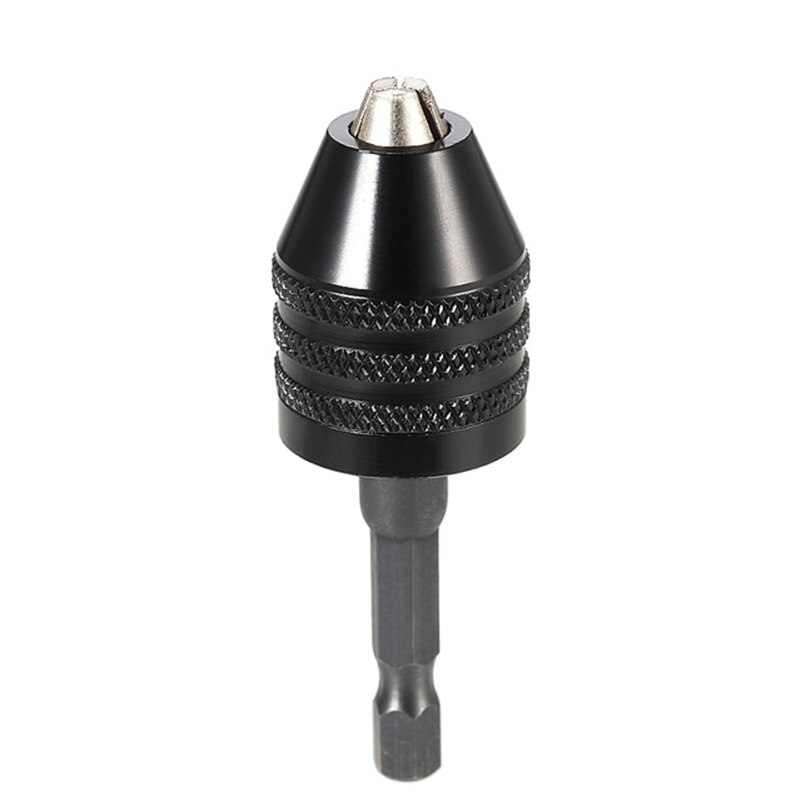 0,8-8mm Bohrer Futter verhexen Schaft Adapter schnell Ändern Keyless Elektrische Bohrer Leuchte Werkzeug Mini Bohrer Futter Und bisschen einstellen