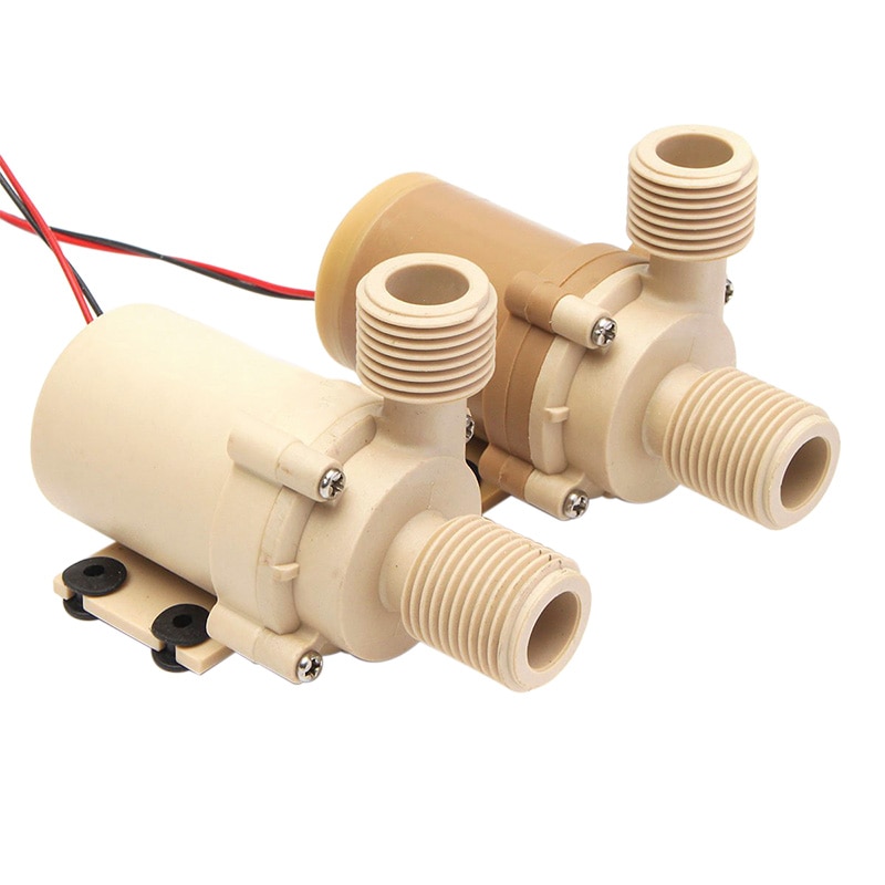 1 st solvattenpump  dc 12v/24v 5m st vattenborstlös motorcirkulationspump högtrycks-/livsmedelspump
