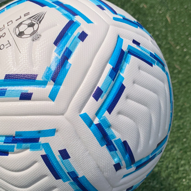 Professionele wedstrijdvoetbal voor jongeren/volwassenen, maat 5, Slijtvast, dagelijkse trainingsvoetbal, PU-thermisch gebonden technologie