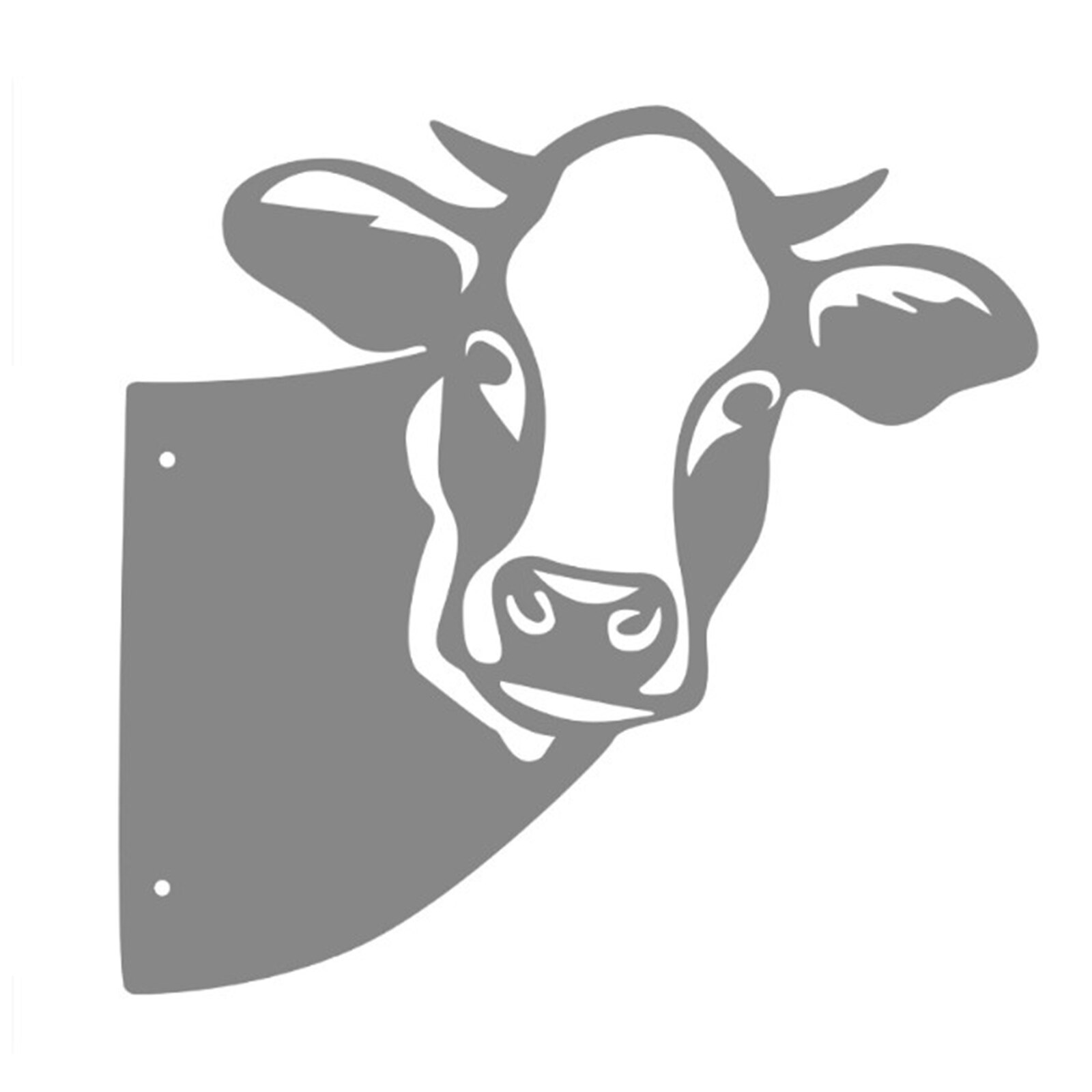 Metal Fram Animal Garden Ornament Rusty Animal Scout Stake Rust Figure Statue for Outdoor Courtyard Adornments