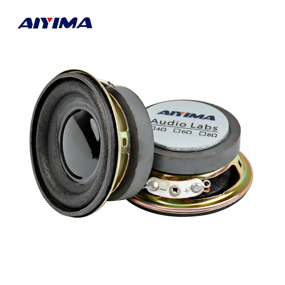 AIYIMA 2Pcs 2Inch Mini Audio Draagbare Luidsprekers 45mm 4Ohm 3W Tweeter Treble DIY Muziek Bluetooth Speaker home Theater Sound Systeem