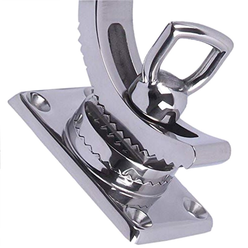 Removable Fishing Rod Holder 316 Stainless Steel Adjustable Yacht Boat Fish Rod Holder for Marine Hardware Accessory