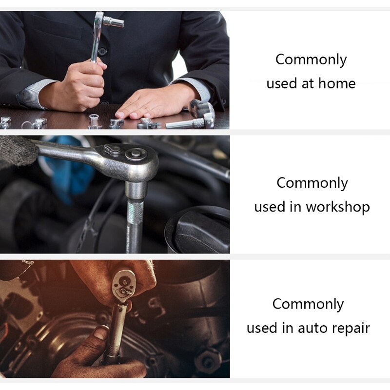 Hand Spanner Wrench Tool Industrial Grade Torque Wrench Workshop House Repair Tools Auto Repair Tools M4YD