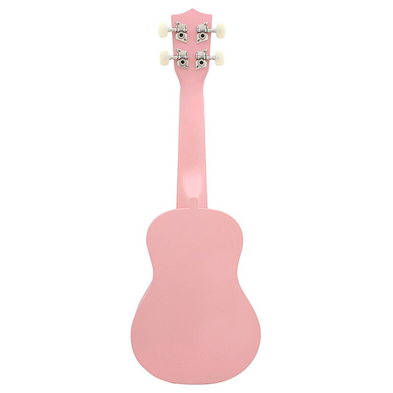 Ukelele Irin de 21 pulgadas Rosa Soprano guitarra Ukelele 4 cuerdas guitarra hawaiana acústica instrumentos musicales para niña principiante