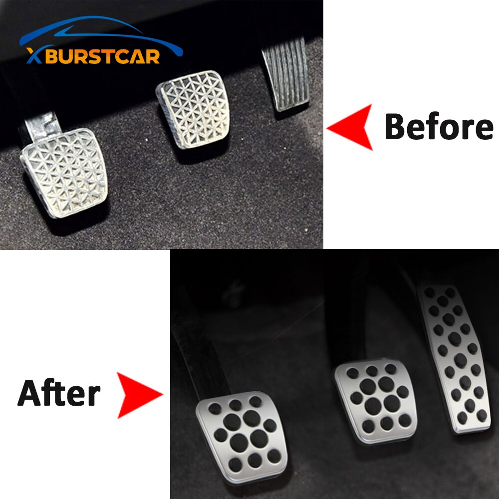 Pedales de coche para acelerador, cubierta de Pedal de freno de Gas para Opel Mokka Astra J H GTC Insignia MK1 para Vauxhall Astral MK6 Insignia MK1