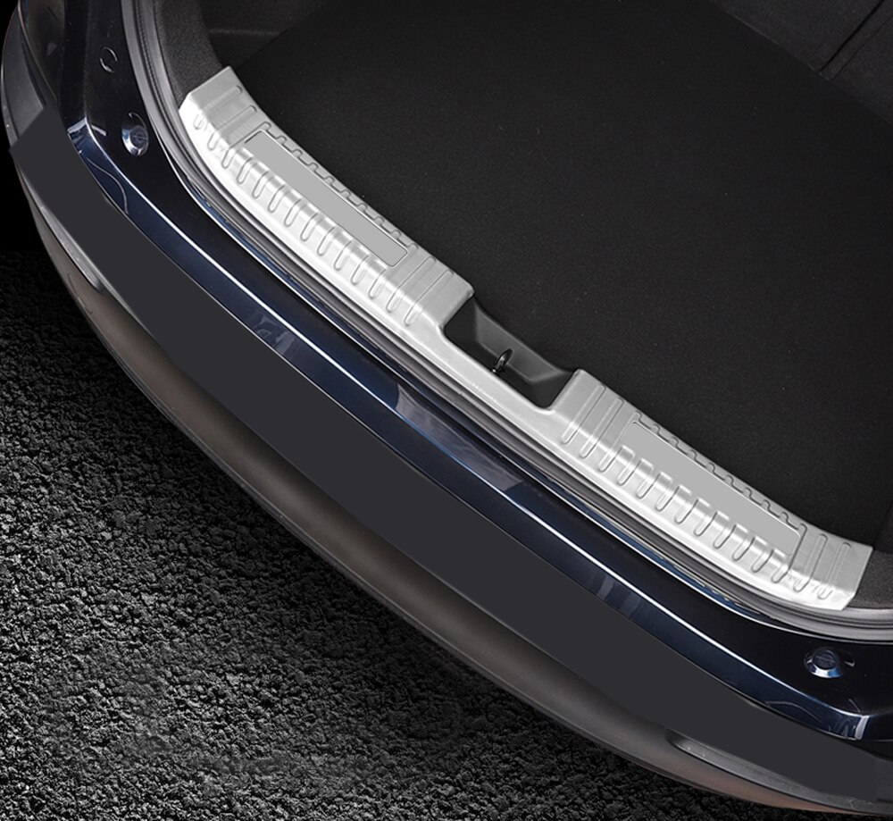 For Mazda CX-30 CX30 Accessories Stainless Steel Rear Bumper Protector Guard Plate Cover Trim Car Styling