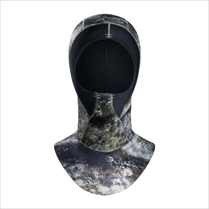 Sbart 3mm Neoprene Scuba Diving Hat Wetsuit Hood Divers Cap Black Pink Camouflage Thermal Neoprene Sunscreen Quick-dry