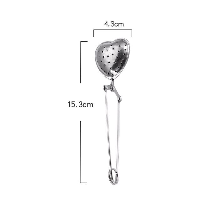 Gold Tea Infuser Stainless Steel Shell Heart Star Pattern Reusable Tea Coffee Strainer Tea Tools Teapot Accessory 1pc: style 8
