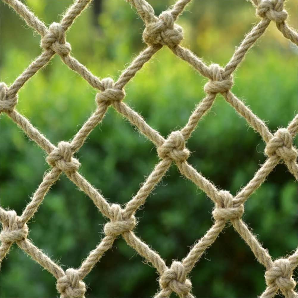 Plant Support Netting, 3mm Natural Jute Rope Plant Climbing Garden Netting Trellis for Climbing Plants Bean Fruits Retro