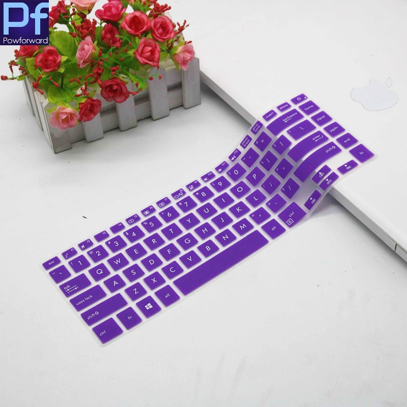 15 inch Keyboard protector skin Cover For Asus vivobook s15 x510UQR x510uf x510uq x510 x510u S510 S510UA S510UN S510UQ 15.6": purple