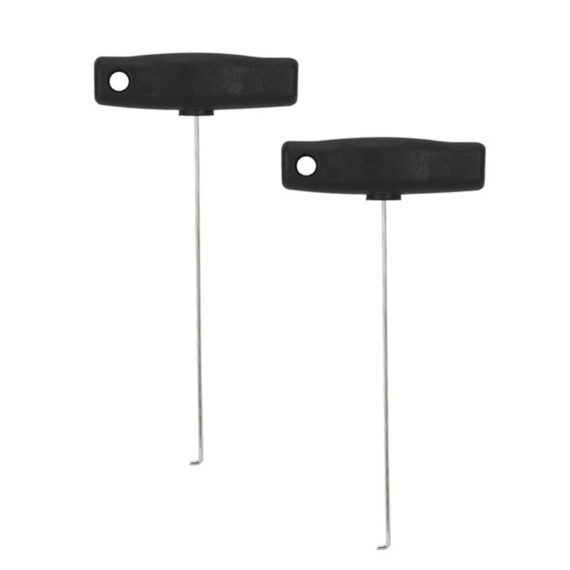 Extractor de tubo de filtro de aceite de perfil bajo, herramienta de gancho extraíble, removedor de grupo de instrumentos para Mercedes Benz, 2 piezas