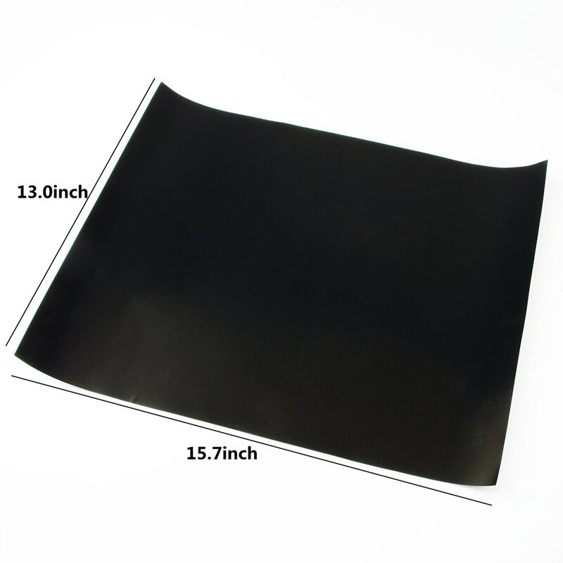 LMETJMA Large Size BBQ Grill Mat For Familly Barbecue Grill Sheet Portable Non-Stick BBQ Grill Pad Baking Microwave Oven Use Mad