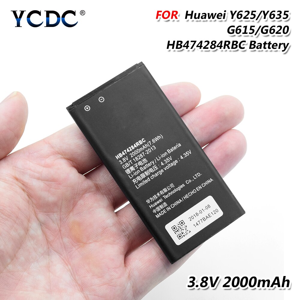 HB474284RBC Batterij Voor Huawei Y550 Y560 Y625 Y635 Y5 G521 G620 Honor 3C Lite Y550-L01 Y550-L02 Y550-L03 Y560 Y625 Y635 y5