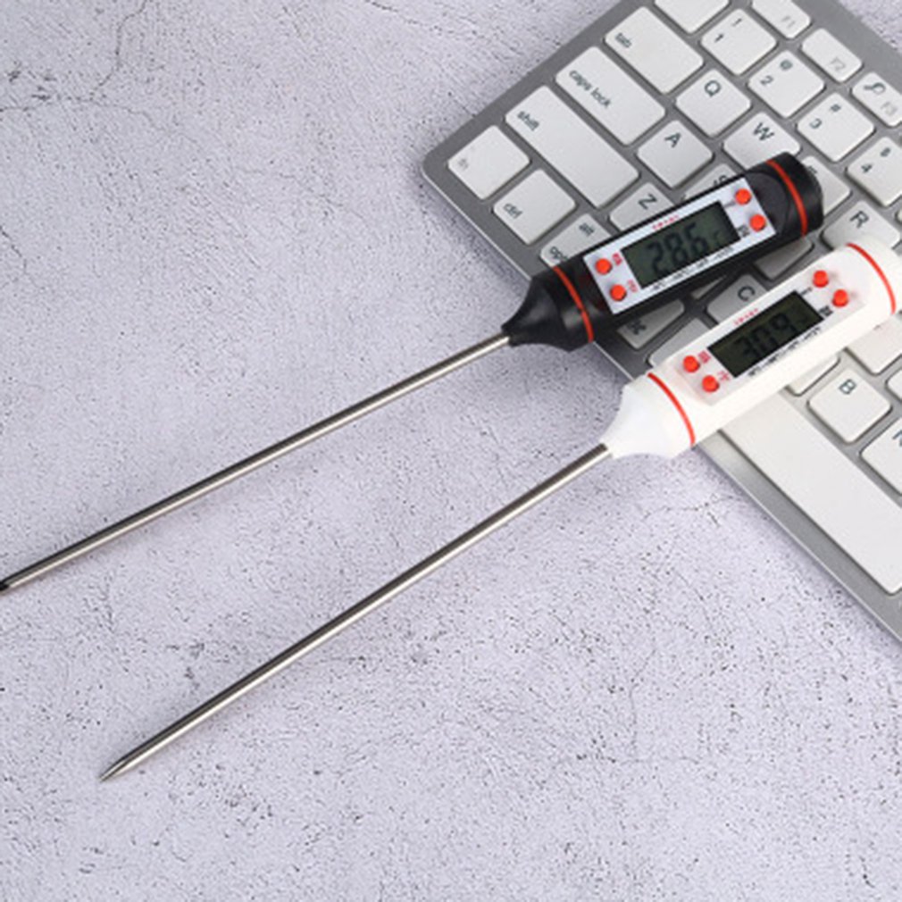Food Thermometer Probe Electronic Digital Liquid Barbecue Baking Oil Thermometer Instant Reaction Cooking Thermometer