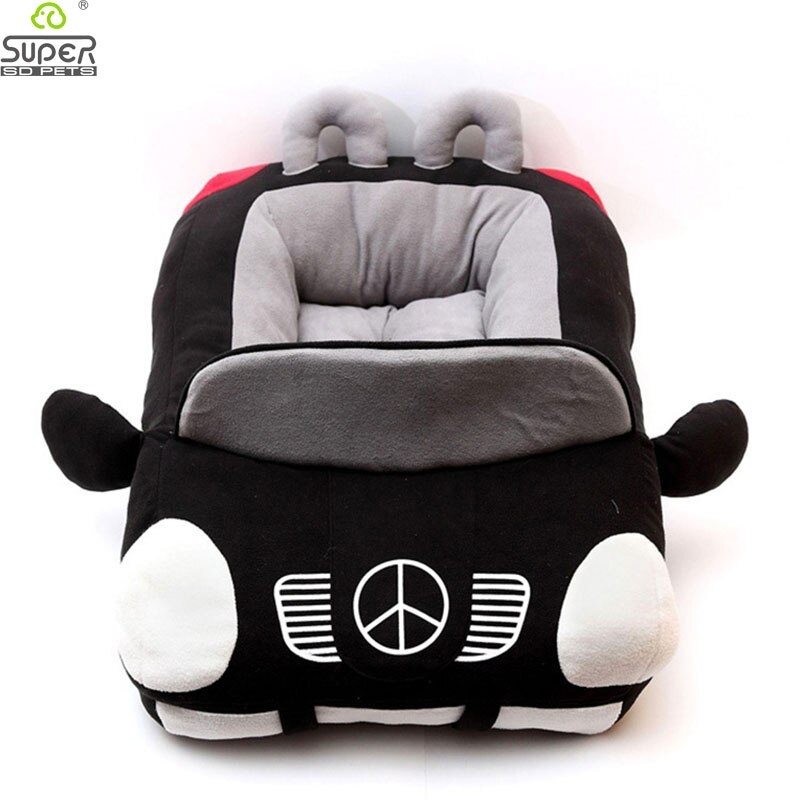 Lit de sport en forme de voiture pour chien, maison, Chihuahua, Yorkshire, petit chien, chat, imperméable, , doux, canapé, chenil, 2 couleurs