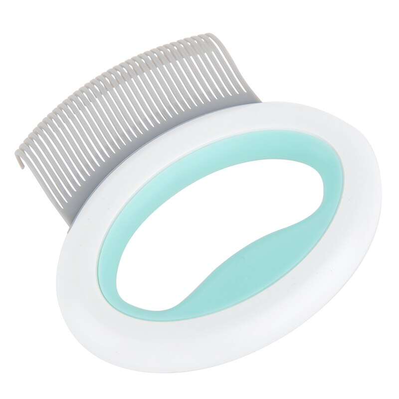Cepillo de masaje para acicalamiento de Gato HOOPET, herramienta de masaje para el cuidado del cabello para mascotas: green