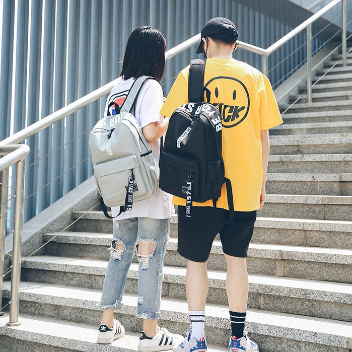 Mochilas escolares para adolescentes mochila negra para estudiantes adolescentes mochila para hombres y mujeres mochila femenina