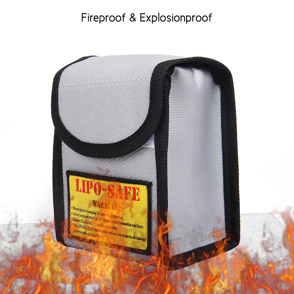 Brandwerende Explosieveilige Lipo Battery Guard Safe Bag Draagbare Hittebestendige Pouch Sack Voor Dji Phantom 4 Pro Batterij