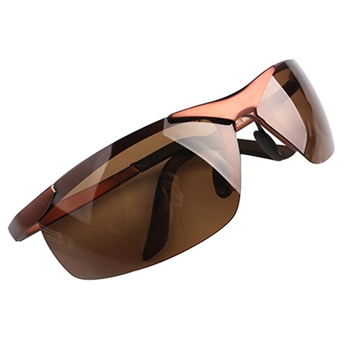 Men's Cool Police Metal Frame Polarized Sunglasses Driving Glasses