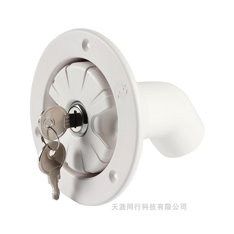 white water inlet of RV filler gravity auto drive trailer car roof tent mouth water injection Water filling port auto water tank