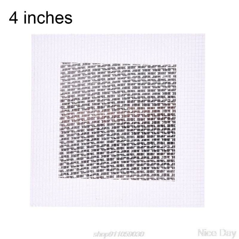 Mesh Wall Repair Patch Adhesive Fix Net Drywall Hole Ceiling Plaster Damage 4/6/8 Inch A28 21: 4